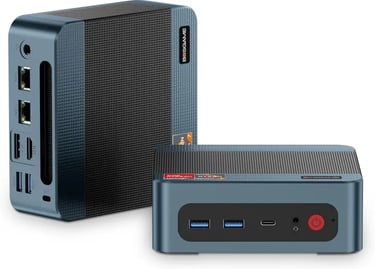 BOSGAME Mini PC P3 Lite Procesador AMD Ryzen 7 6800H hasta 4,7 GHz, Windows 11 Pro Mini ordenador