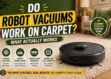 Do Robot Vacuums Work on Carpet? What Actually Works