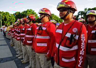 Personal de Protección civil formados y equipados con Radios PoC MCPTT