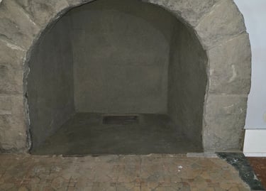 "Rebuilding a damaged firebox by Profaster Services in Des Moines."
