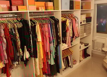 closet organizado
