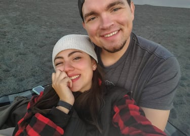 selfie at Big Laggon State Park 