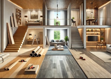 Hardwood flooring installation services