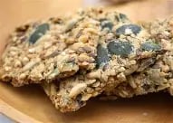 Crispbread de sementes