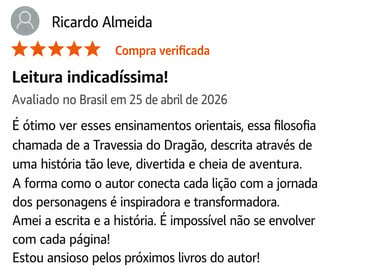 Avaliações - Livro Mate Seus Sonhos - Depoimentos