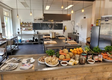 de oude workshop keuken van de Groenvoer Keuken