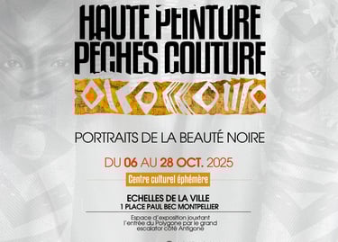 Affiche du centre culturel éphémère