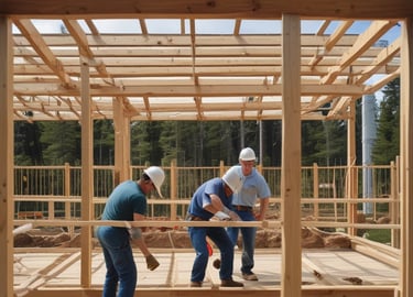 Linden, New jersey house framing