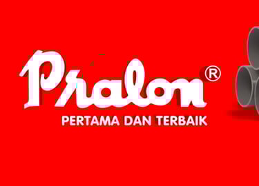 a group of pipes with the words pralon on it pipa Distributor Pralon