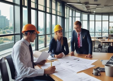 Equipo de ingeniería Ferram cubicando