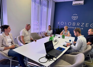 Zdjęcie ze spotkania z Kołobrzeską Kartą Mieszkańca