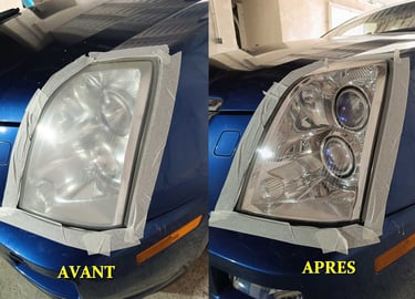 rénovation phare voiture clermont