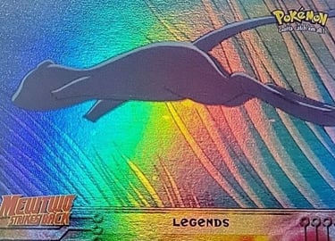 1 Legends Topps Pokémon The FIrst Movie rainbow foil