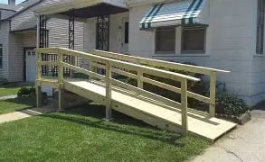 ramp installation by gerald peters