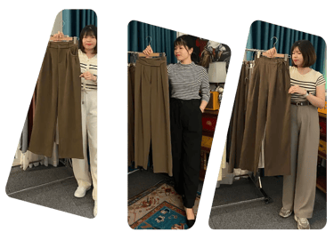 quan tay nu secondhand mau nau