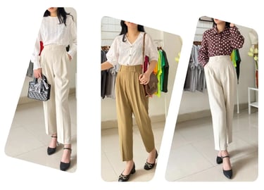 quan tay nu secondhand mau be trang