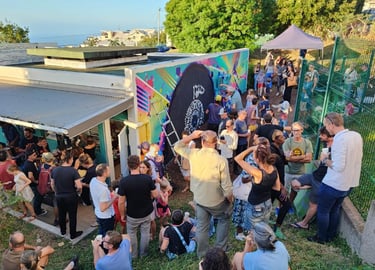 inauguration, tiers-lieu Café Domoun, performance