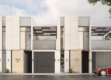 مشروع الفلل السكنية داخل حي المهدية من تصميم وتنفيذ شركة دليل البناء للتطوير العقاري 