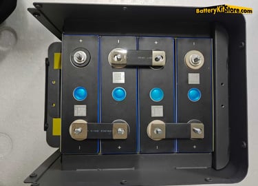 a battery module of LiFePO4 prismatic battery cells