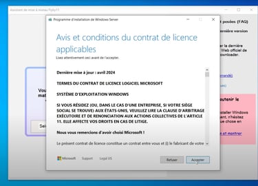 Installation Widnows 11