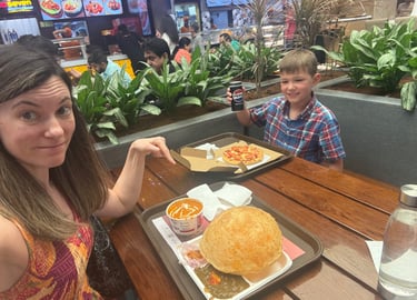 kids eating in india