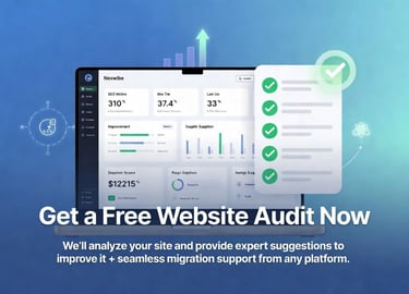 Free website audit from Nexwibe