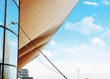 Vindusvask med rentvannsystem