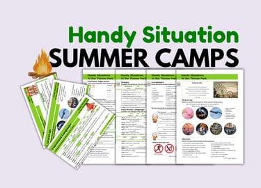SUMMER ESL LESSON PLAN SUMMER CAMPS AND TRAVELLING