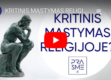 KRITINIS MASTYMAS RELIGIJOJE