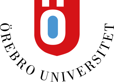 Örebro Universitet logo with a red shield, representing the university's inclusive scholarship
