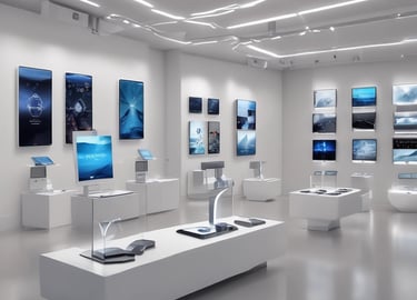 An infographic showcasing various retail segments supported by kridhaverse retail erp.