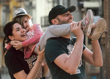 familia con residencia española