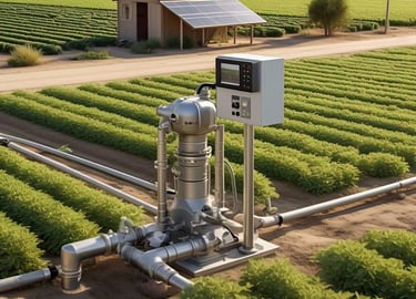 avinya technologies solar pump management system