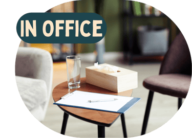 Mental Health Therapy In Person in Office