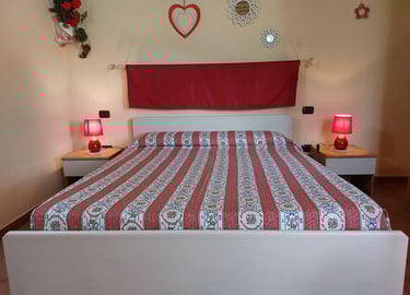 Interior de la Habitación 8 Roja