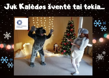 Juk Kalėdos šventė tai tokia, Kalėdų šventė vaikams, Kalėdinė programa vaikams