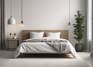 A friendly cleaner using eco-friendly products in a bright, cozy home.