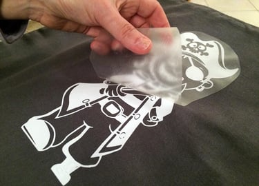 Impression de Flex sur un tee-shirt