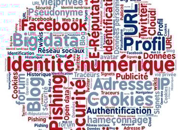 Mots cles representant des aspects du numérique