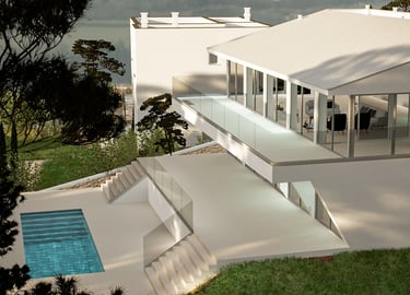 Pintura de fachadas en Menorca para chalets