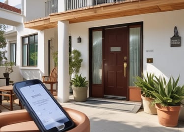 A scenic view of Cape Coral, Florida, showcasing beautiful properties.