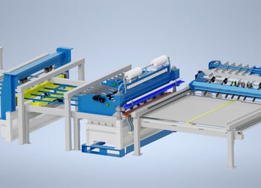 Machine de soudage automatique pour panneaux de clôture