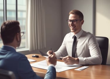 A blue card with the phrase 'Every day is payday.' printed in bold black letters. The card also has a GoDaddy logo at the bottom.