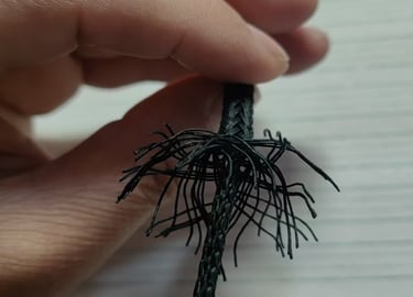 Core-Filled Braided Paper Rope showing