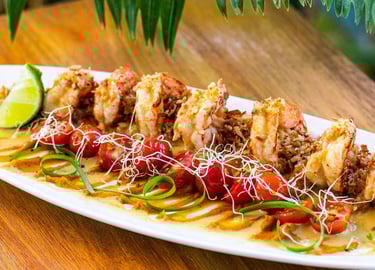 Prato do restaurante Quintal do Mar