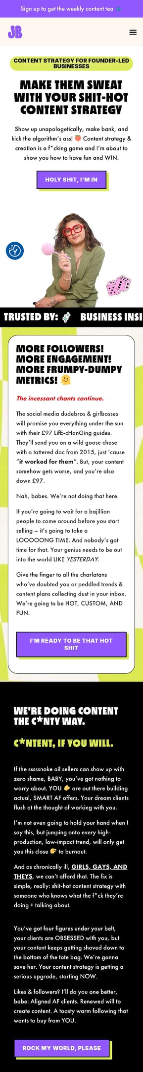 jessicabruno.co.uk website screenshot