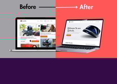 Website for product businesses