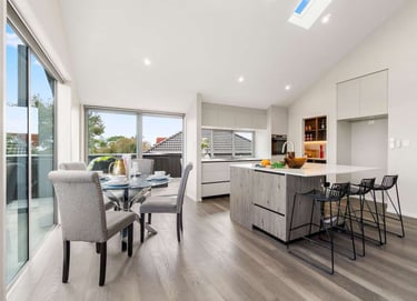 Orakei Basin open plan kitchen renovation - Revive Builders Auckland