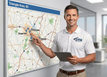 Home improvement contractor serving Durham NC Raleigh Chapel Hill Cary and the Research Triangle are