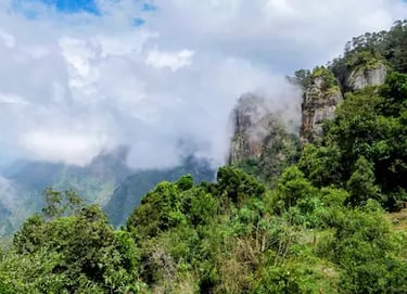 Pillar Rocks Kodaikanal Tamil Nadu